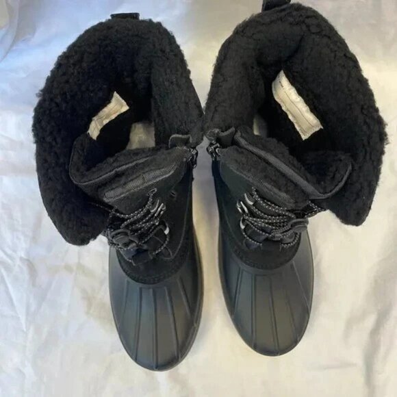 Lands' Ends Expedition Waterproof Insulated Snow Boots, Youth 7, NWT - Picture 2 of 6